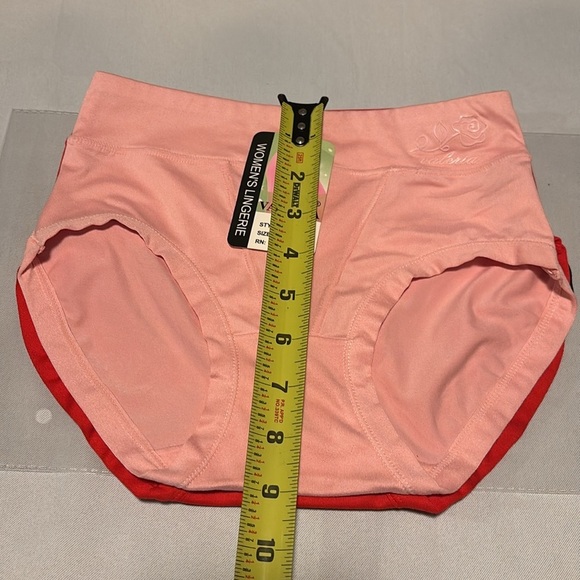 Set of 3️⃣ Valeria Women's Pink and Red Briefs - Picture 3 of 4